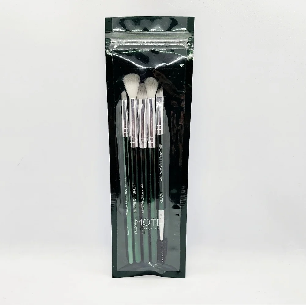 MOTD Cosmetics Starter Eye Makeup Brush 5 Piece Set